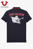 True Religion Black Men Polo