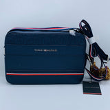 Tommy Hilfiger Blue Leather Gretna Crossbody