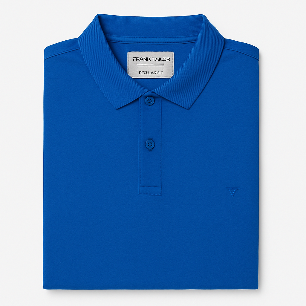Frank Tailor Blue Men Polo