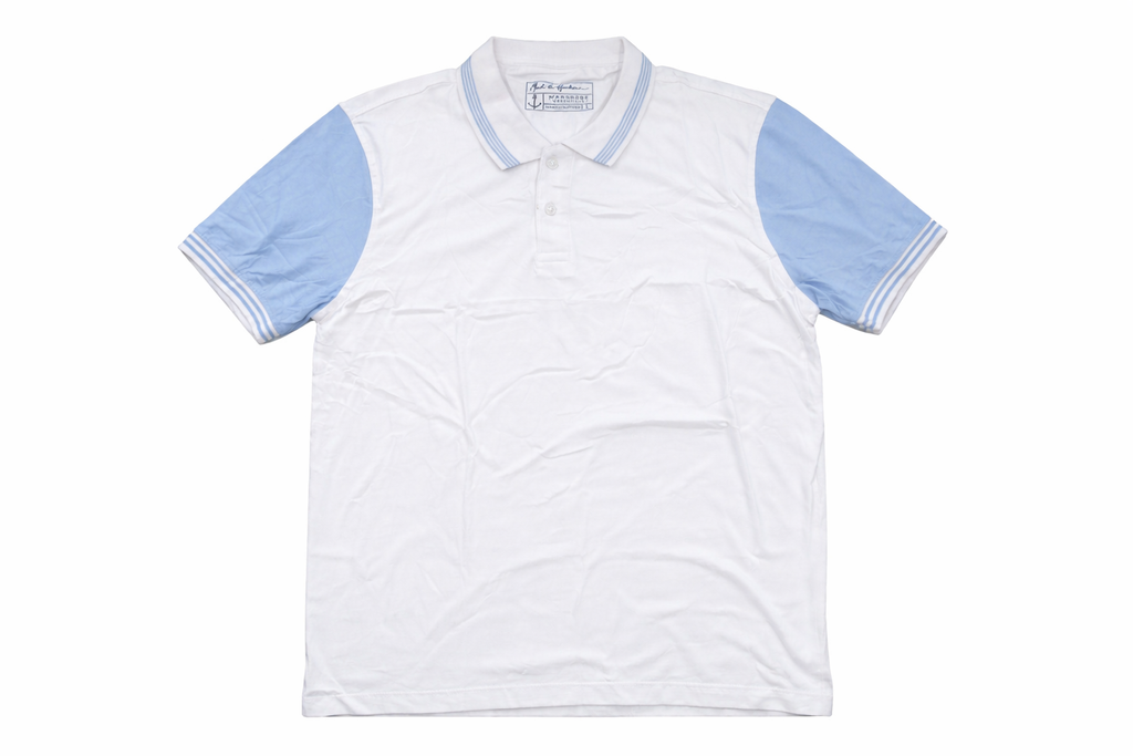 Hanst & Harbour Men White Polo