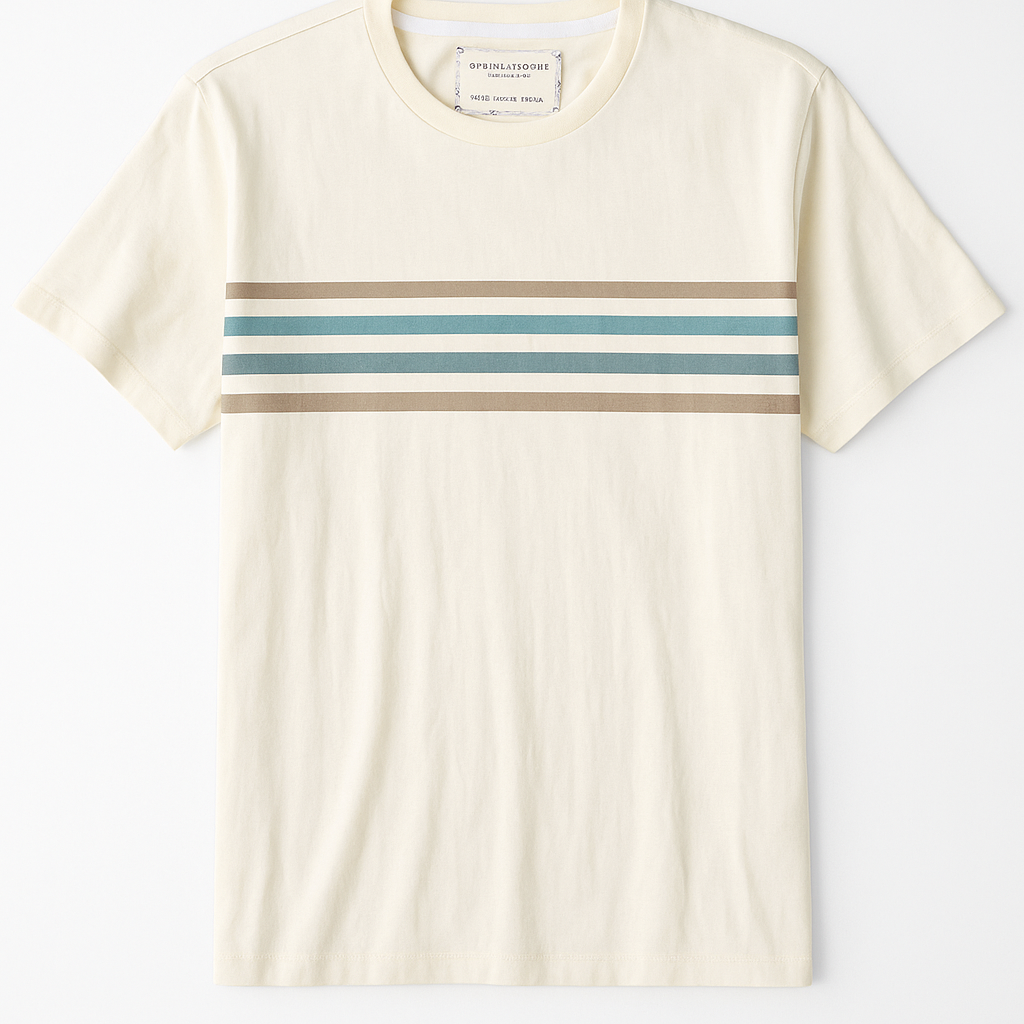 Denim & Flower Brand Off White T shirt