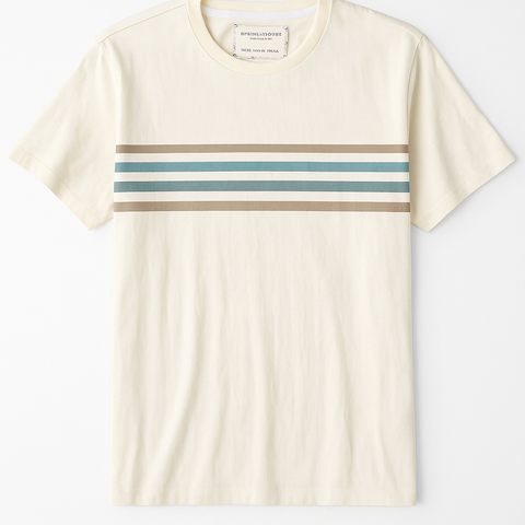 Denim & Flower Brand Off White T shirt