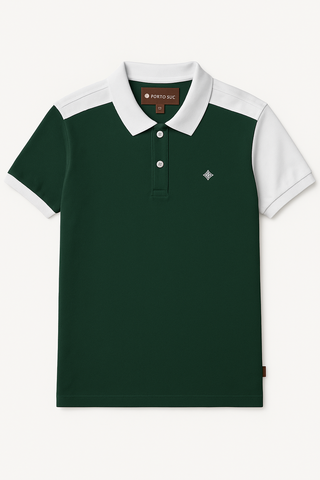 Porto Sur Italian Gulf Green Polo