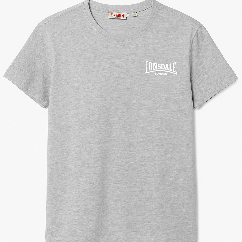 Lonsdale London Grey Men T shirt
