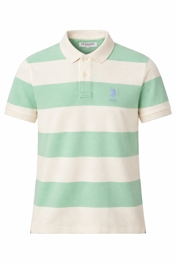 Uspa Assn Men Stripe Polo
