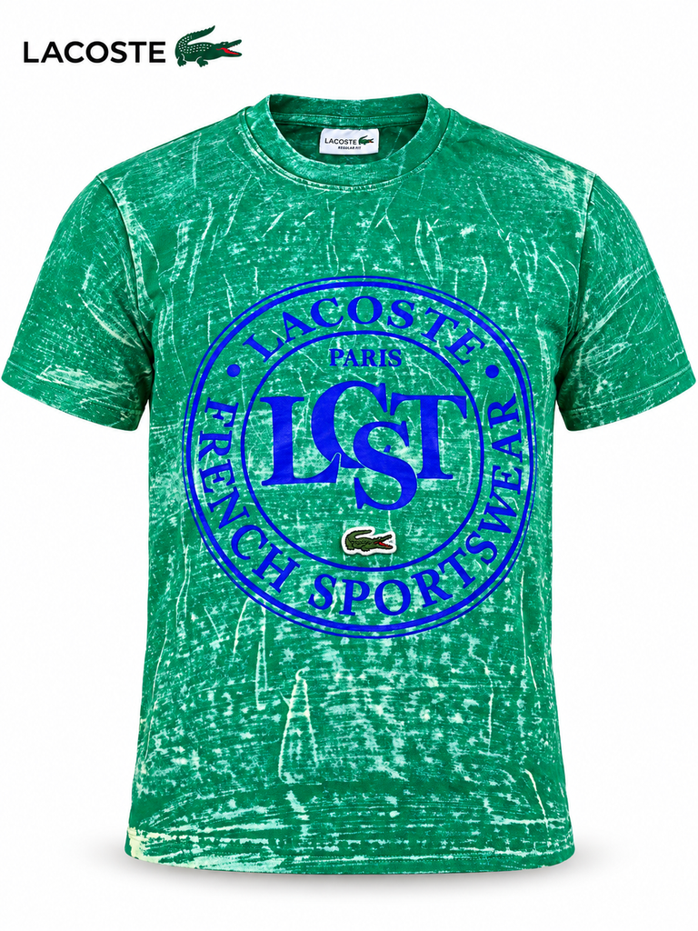 Lacoste Green Men T shirt