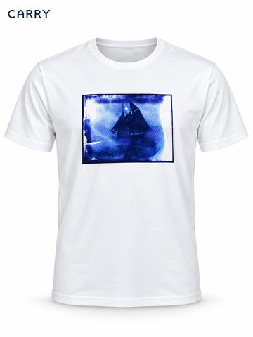 Carry Men White  T  shirt