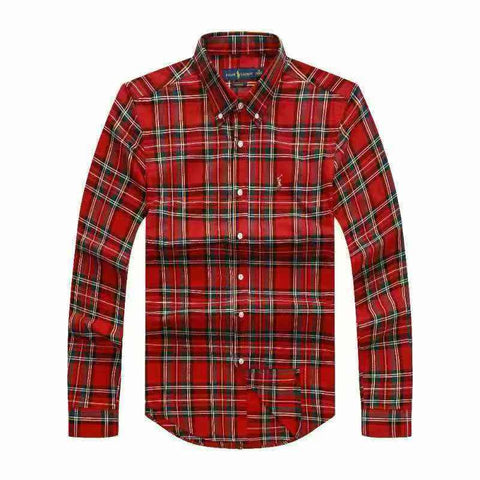 Ralph Lauren Men Long Sleeve Shirt-PRL