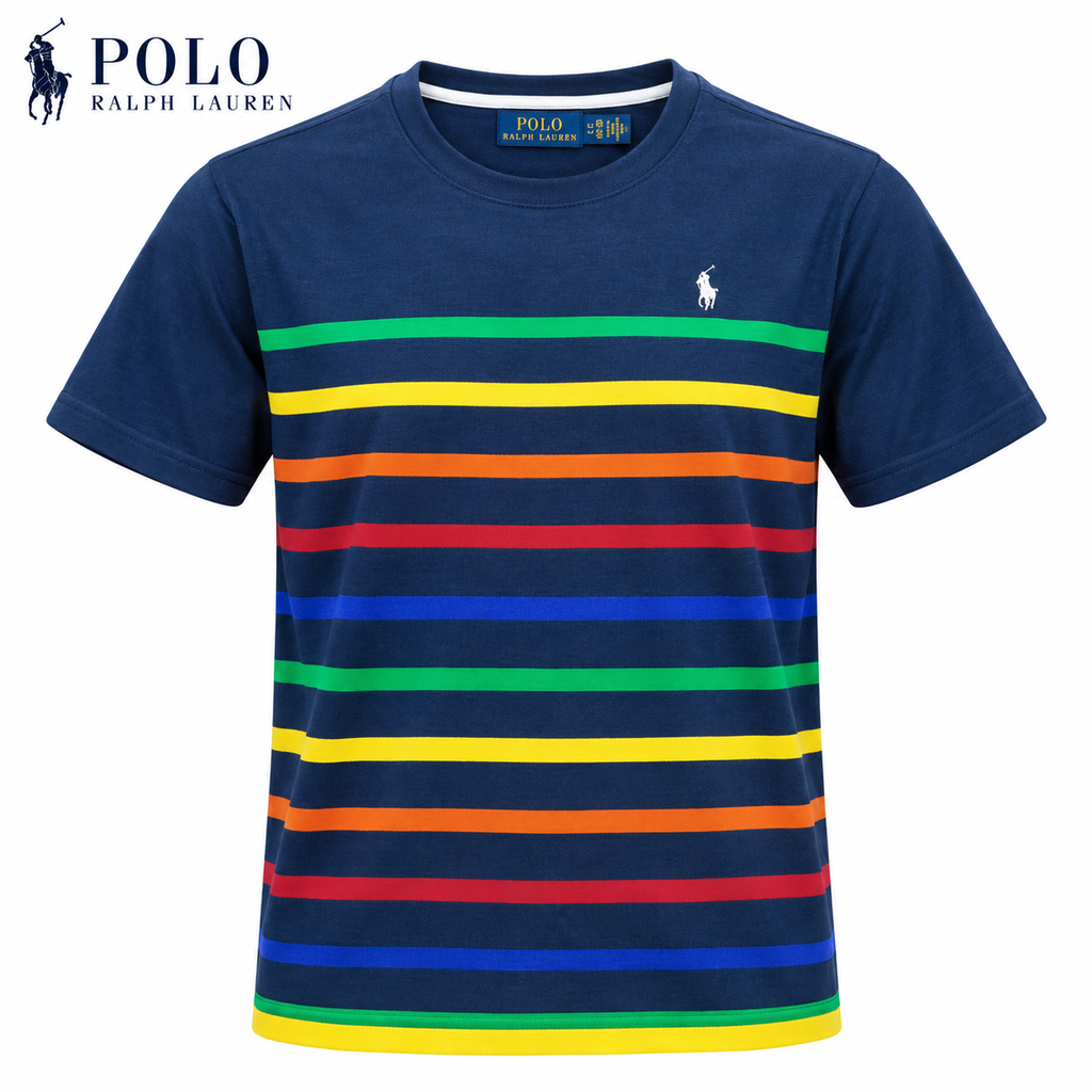 P.R.L Men Stripe T shirt