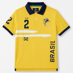 La Matina Yellow Men Brazil Polo Sport