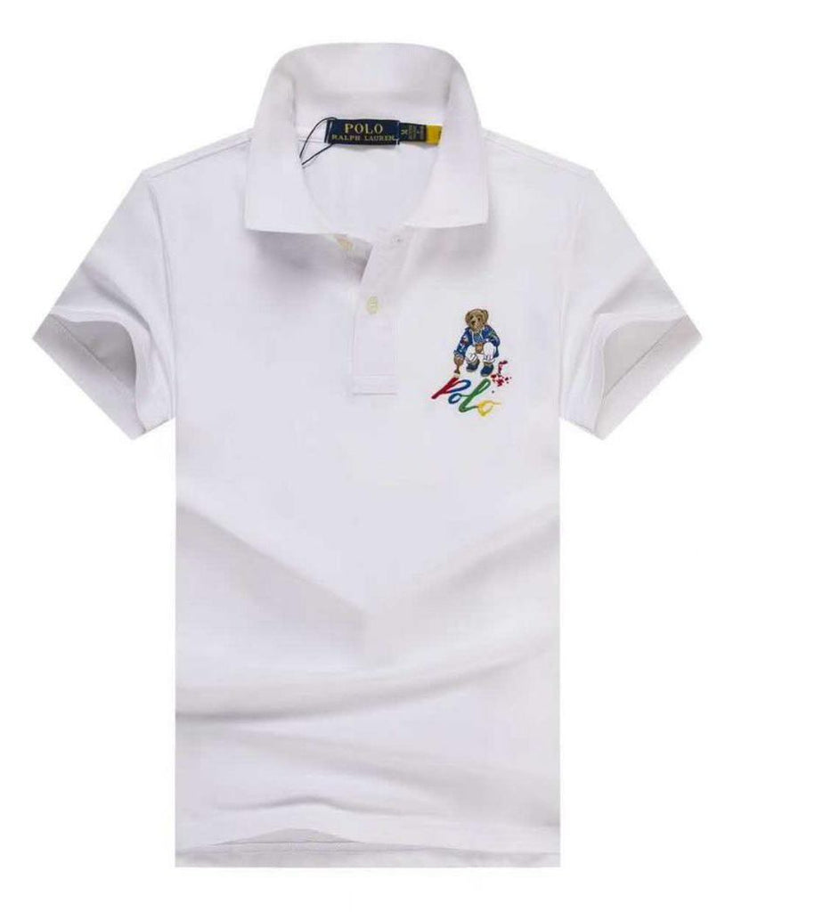 Ralph Lauren White Men Polo  Bear