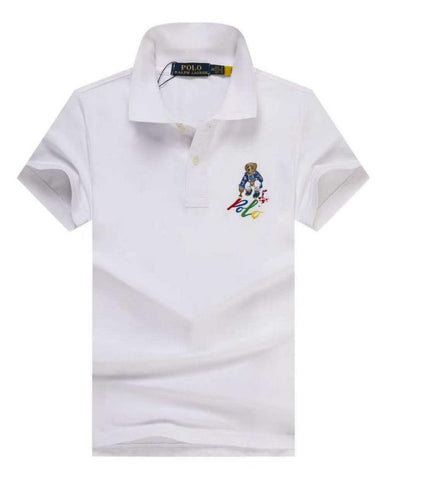 Ralph Lauren White Men Polo  Bear