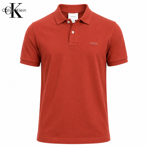 Calvin Klein Orange Men Polo