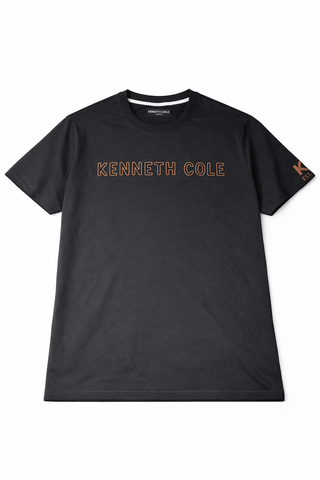 Kenneth Cole Black Men T shirt