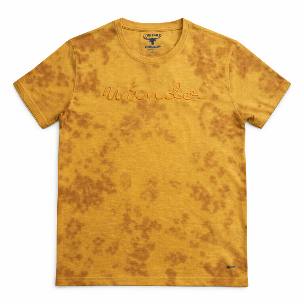 Buffalo Yellow Vintage T shirt