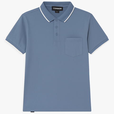 Connor Men Blue Polo