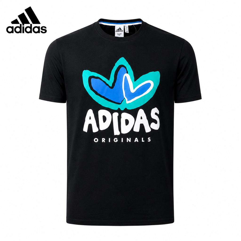 Adidas Black T shirt