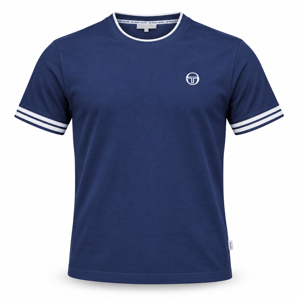 Sergio Tachini Italian Navy Blue Men T shirt