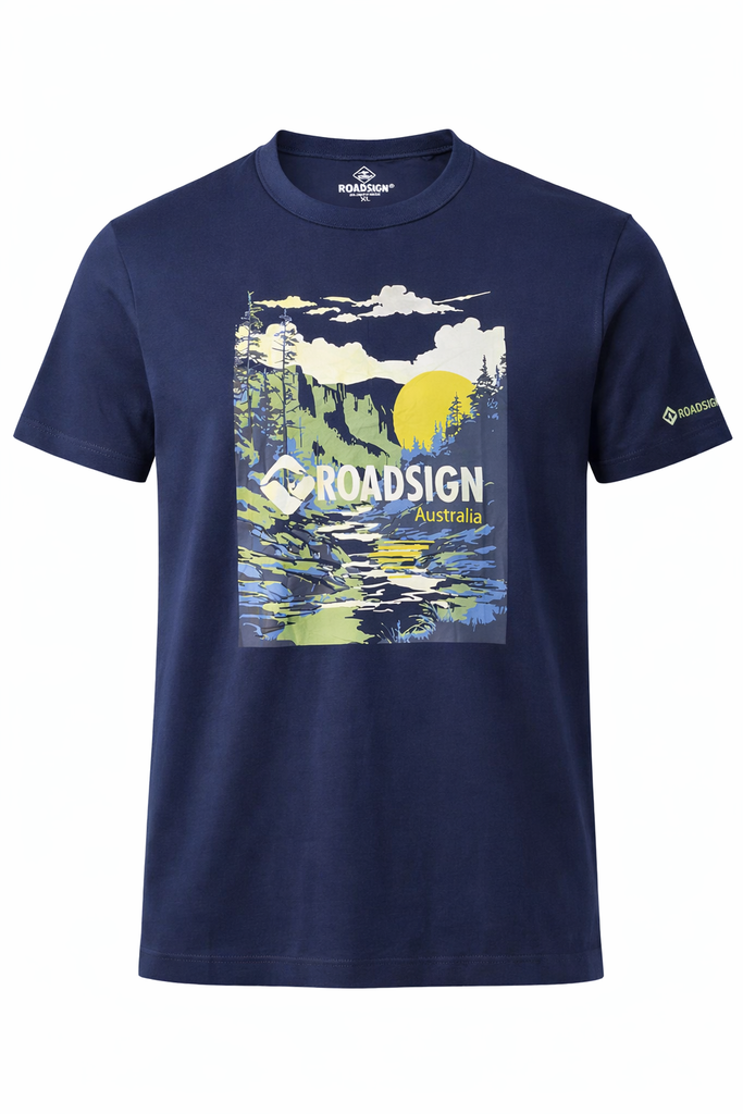 RoadSign Australian Navy Blue T shirt