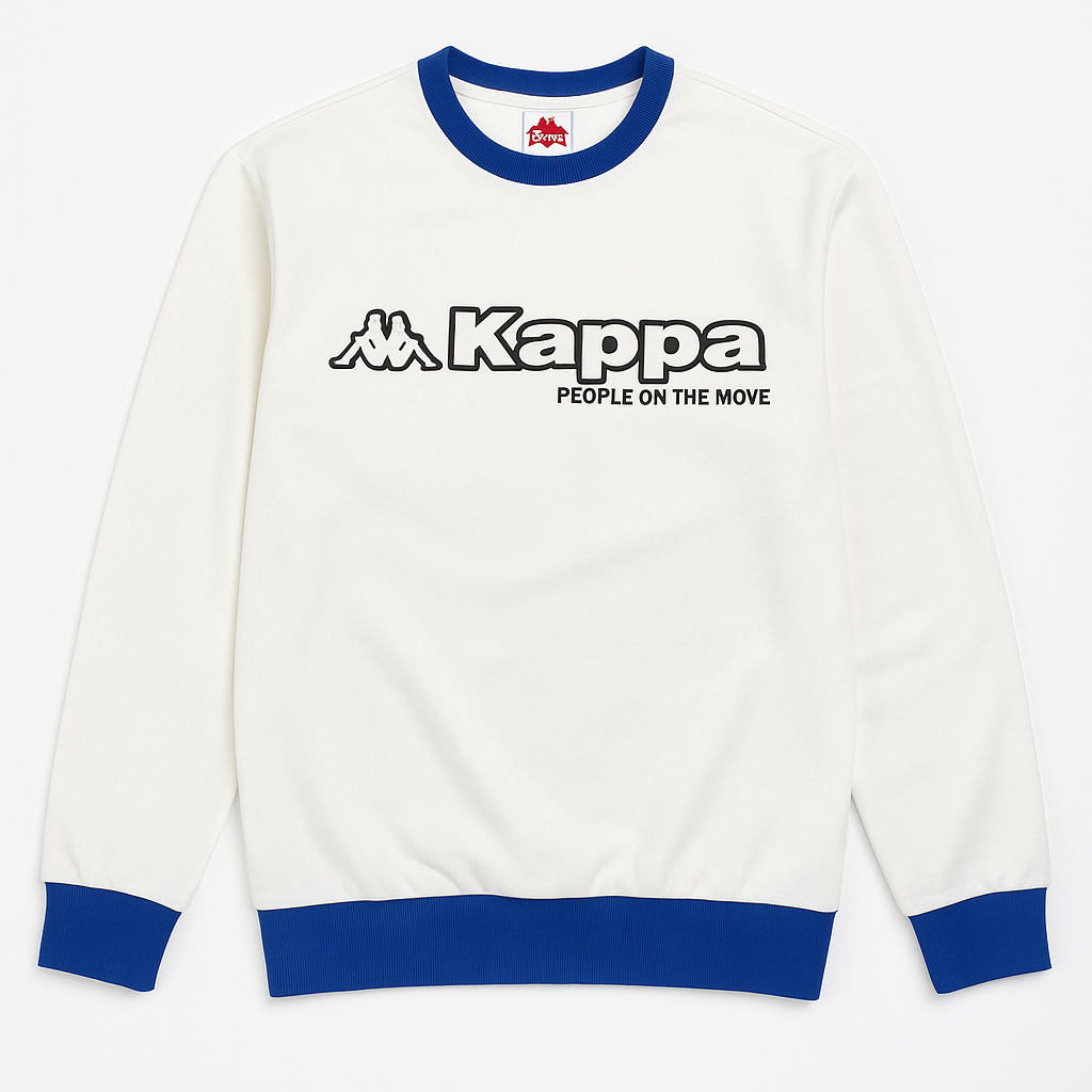 Kappa Sweat Top Off White