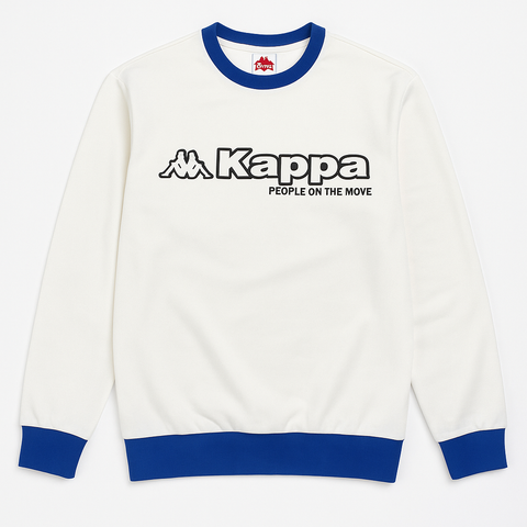 Kappa Sweat Top Off White