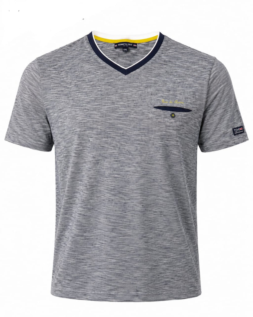 Terre De Marins Italian Men V neck T shirt