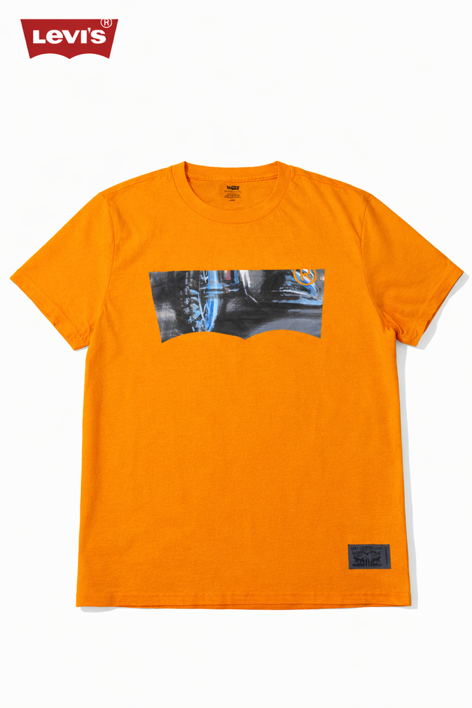 Levi's  Orange Men T shirt