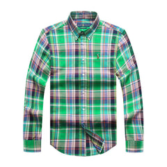 PRL Men Check Long Sleeve Shirt