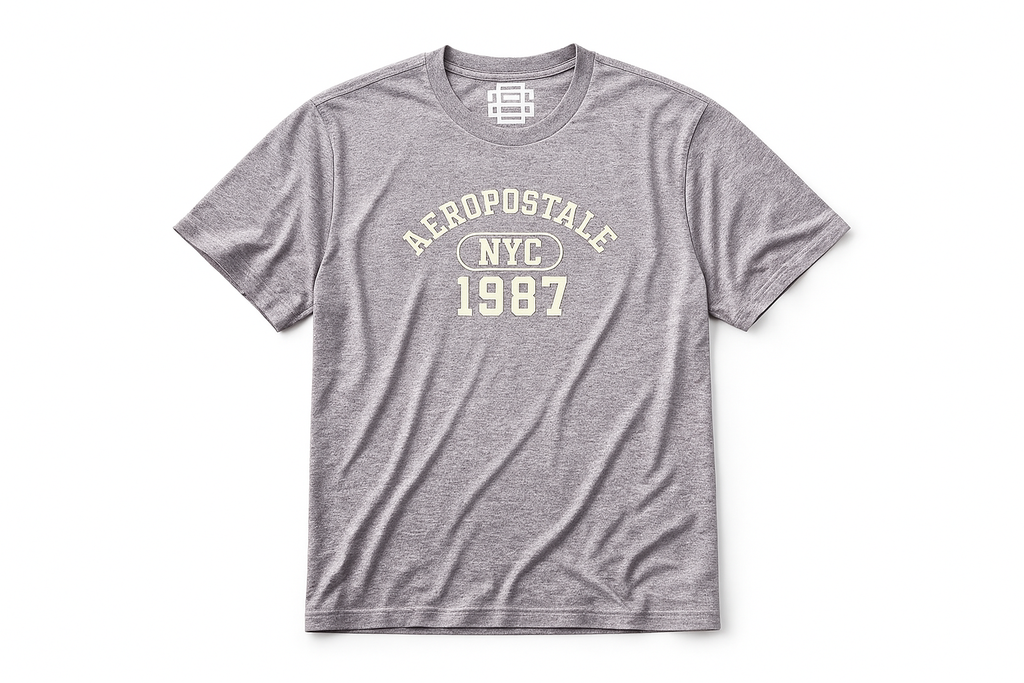 Aeropostale Grey Men T shirt