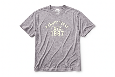 Aeropostale Grey Men T shirt
