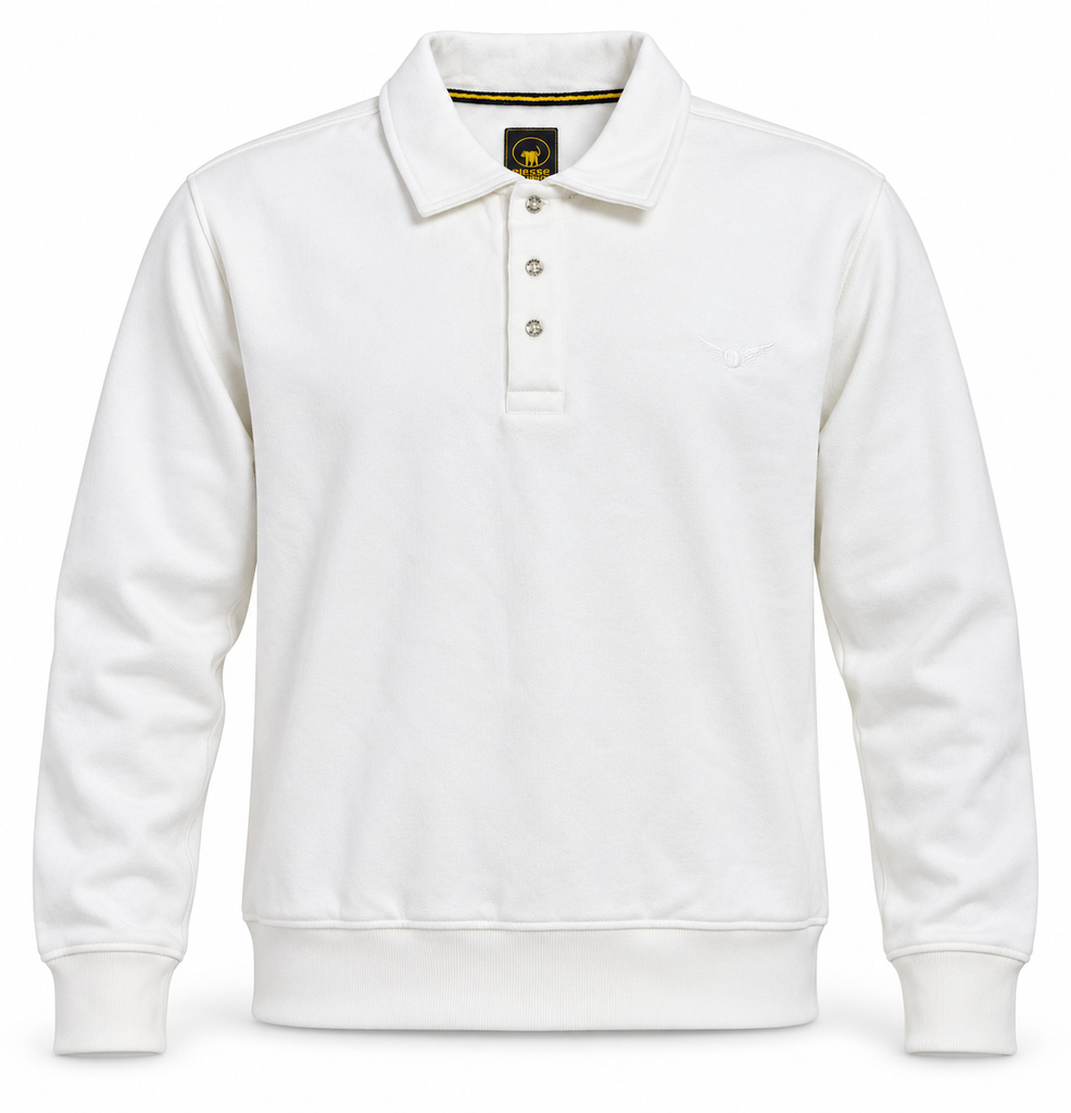 Italian Ciesse Men Polo Long Sleeve