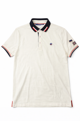 Rugby Men Cream Polo