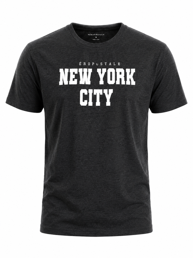 Aeropostale Grey  Men T shirt