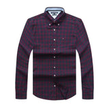 Tommy Hilfiger Men Check Long Sleeve Shirt New York Fit