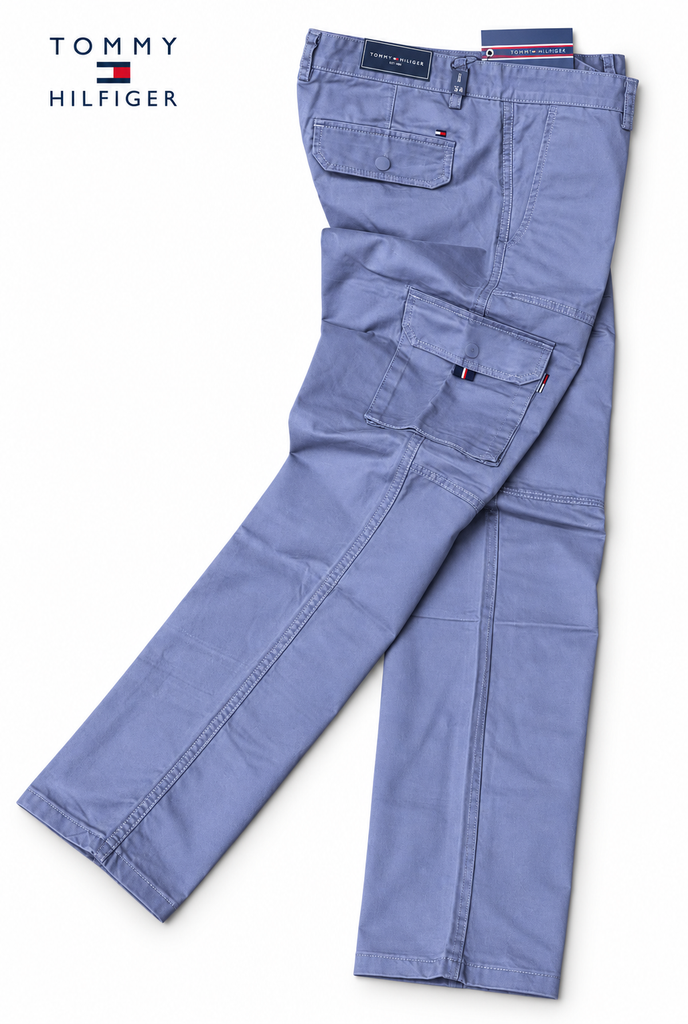 Tommy Men Straight Cut Cargo - Grey