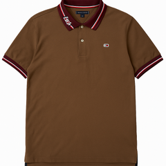 Tommy Hilfiger Men Brown Polo