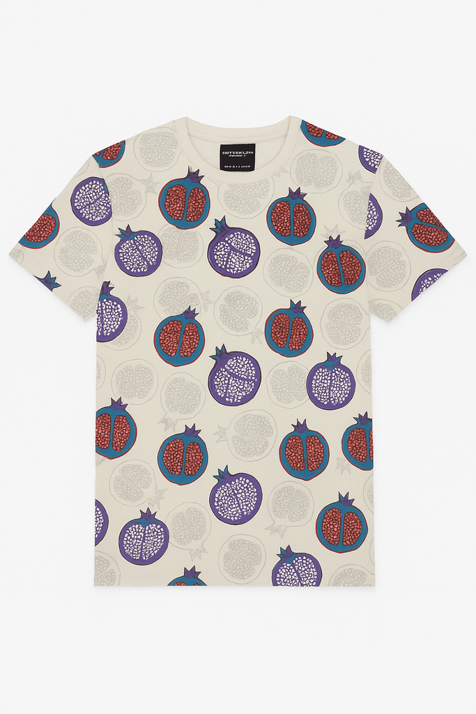 Denim & Flower Vintage Men T shirt