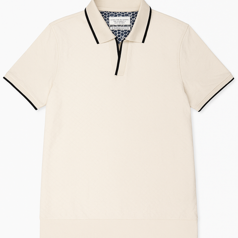 Denim& Flower Men Polo