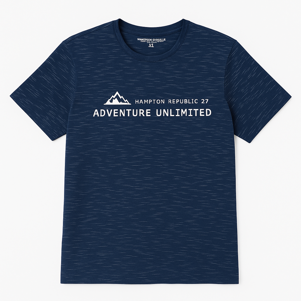 Hampton Republic American Classic Blue T shirt