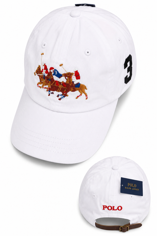 Polo Ralph Lauren Flying Horse Hat- White