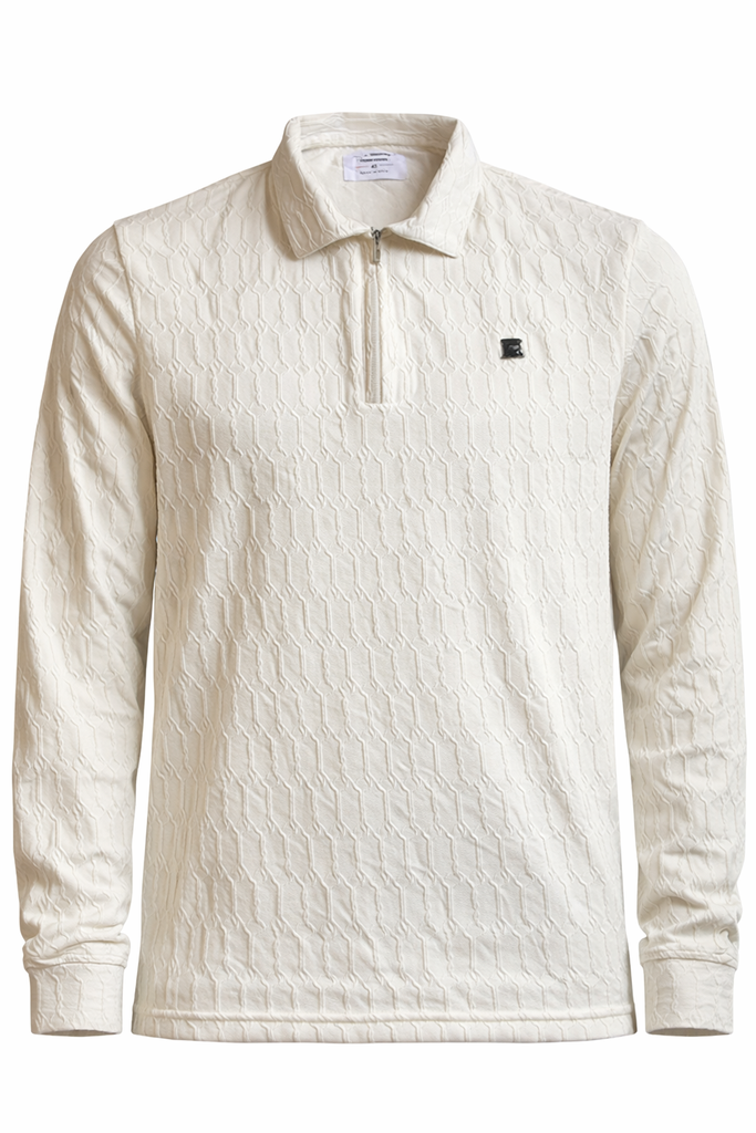 Trend Driven Men Long Sleeve Polo