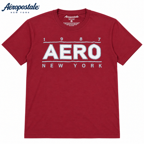 Aeropostale Men Black T shirt