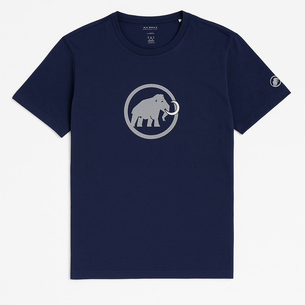 Men Navy Blue T shirt