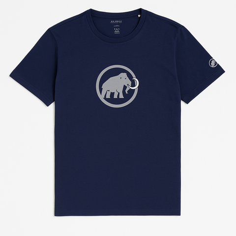 Men Navy Blue T shirt