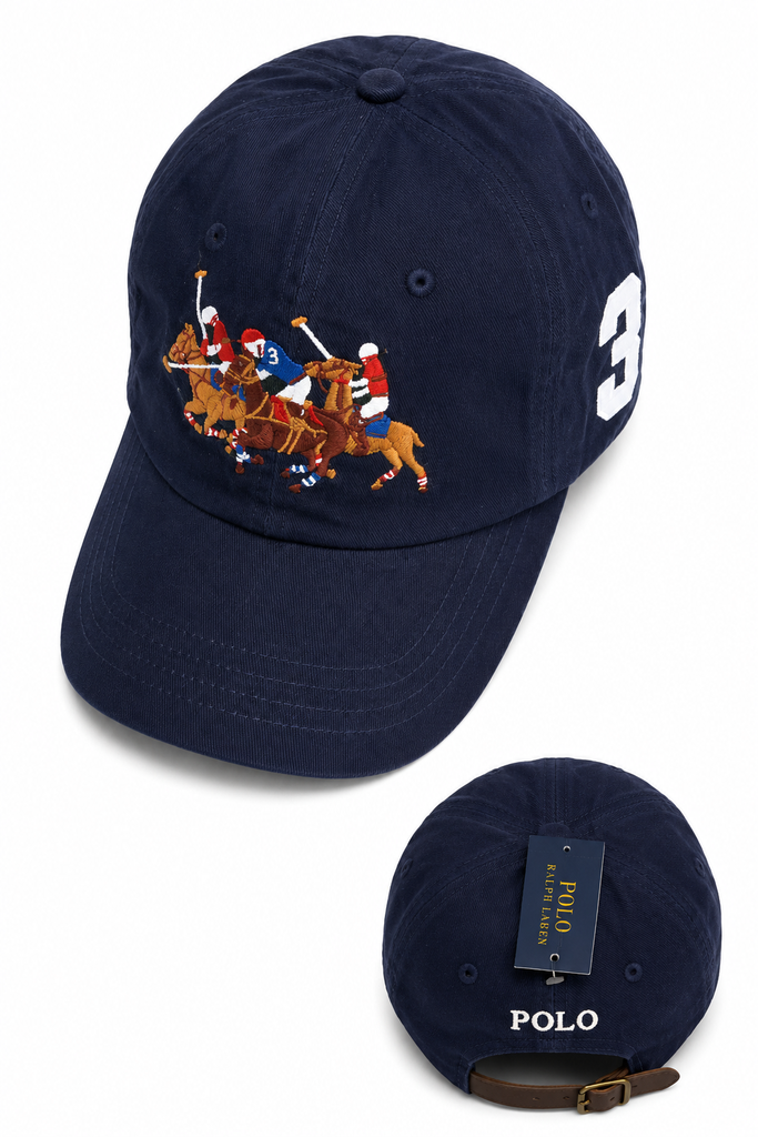 Polo Ralph Lauren Flying Horse Hat- Navy Blue
