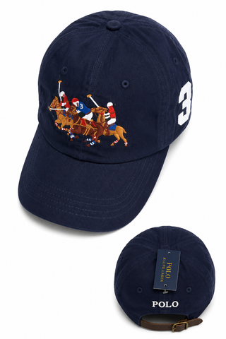 Polo Ralph Lauren Flying Horse Hat- Navy Blue