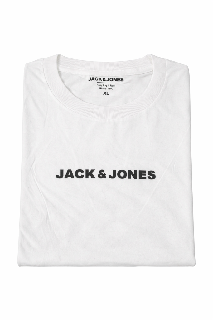 Jack & Jones White Men T shirt
