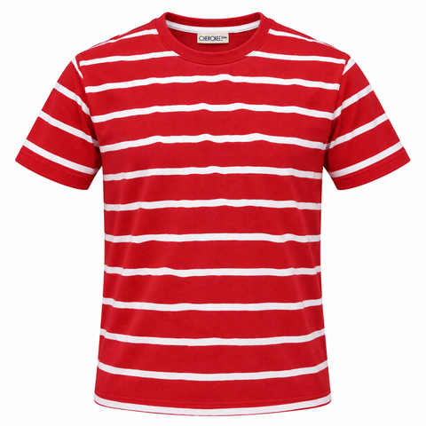 Cherokee Men Stripe T shirt