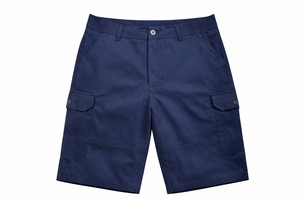 Next Men Cargo Short - Navy Blue