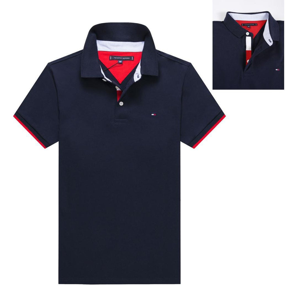 Tommy Hilfiger Navy Blue  Men Polo